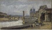Stanislas lepine The Pont de la Tournelle, Paris china oil painting artist